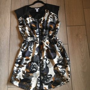 Macy's Bar III Zippered Mini Dress